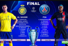 paris saint-germain f.c. vs al-nassr lineups