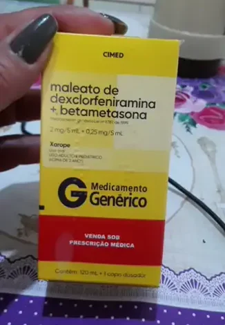 Maleato De Dexclorfeniramina + Betametasona