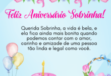 Mensagem De Aniversário Para Sobrinha